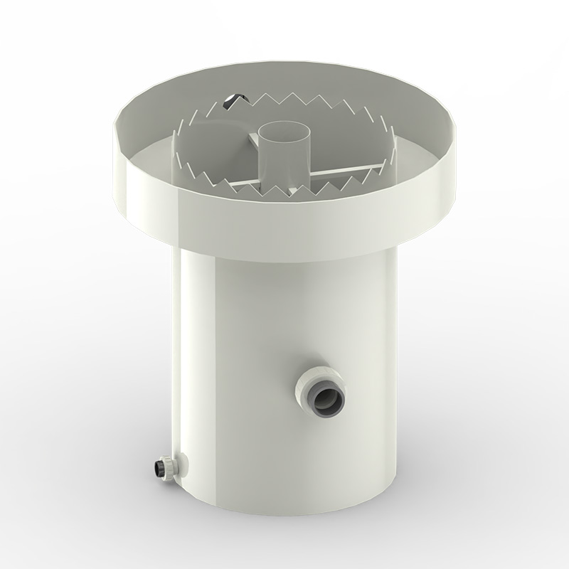 Vertical flow sedimentation tank
