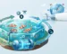 YUTANK factory supplies auto backwash drum filters for koi ponds & indoor recirculating aquaculture systems